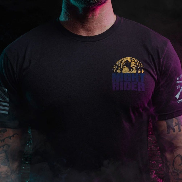 Night Rider T-Shirt - Black