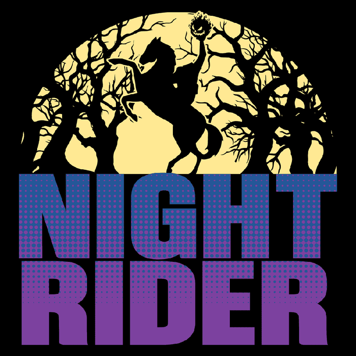 Night Rider T-Shirt - Black