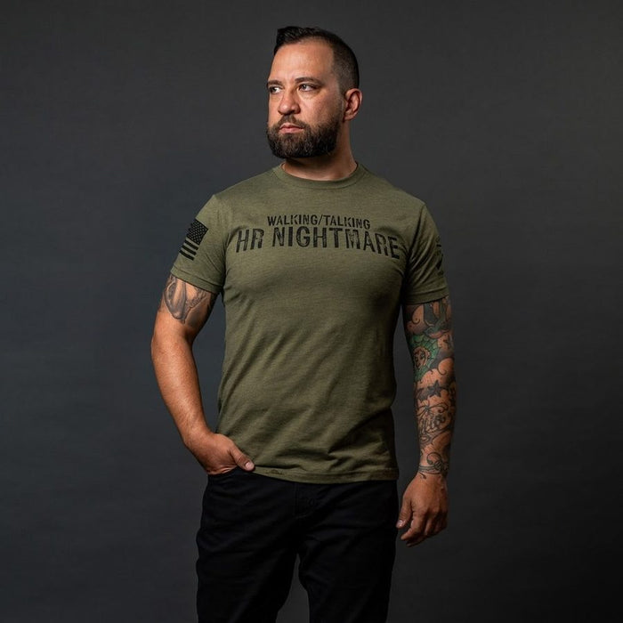 Grunt Style HR Nightmare T-Shirt - Military Green T-Shirt