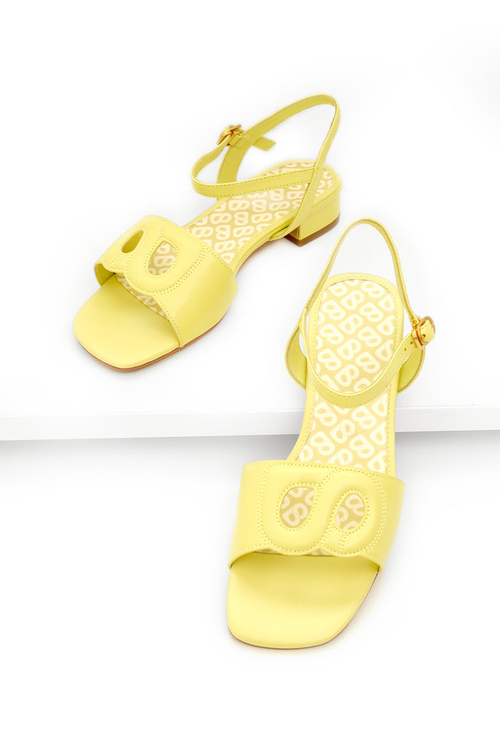 Nina Sandal - Yellow