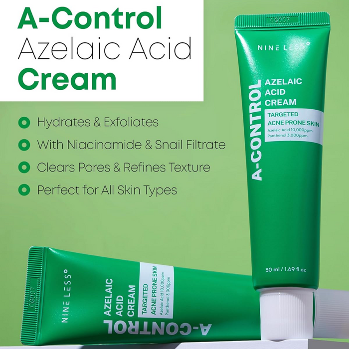 Nineless A-Control Azelaic Acid Cream 50ml
