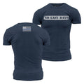Grunt Style No Easy Days Police T-Shirt - Midnight Navy T-Shirt