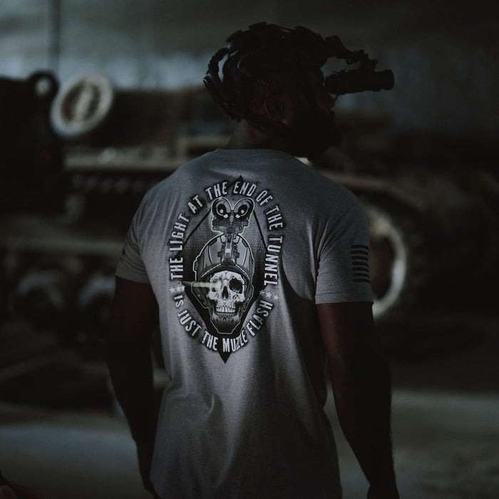 Grunt Style No Quarter T-Shirt - Dark Heather Gray T-Shirt