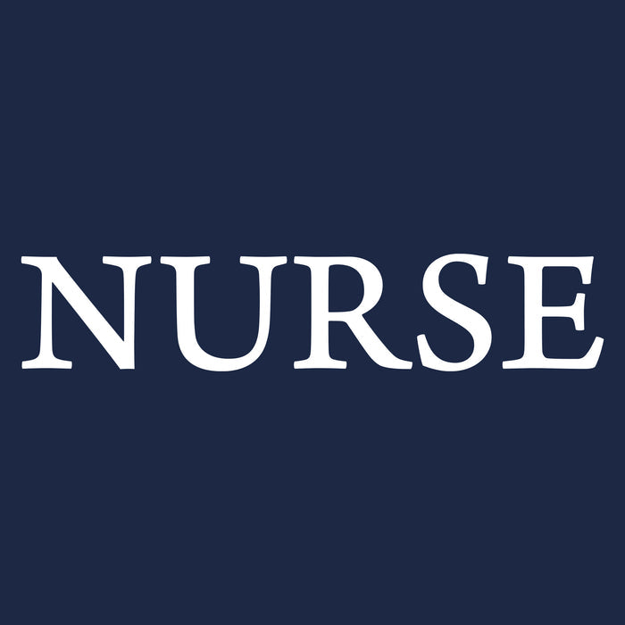 Grunt Style Nurse Defined Long Sleeve - Navy artwork