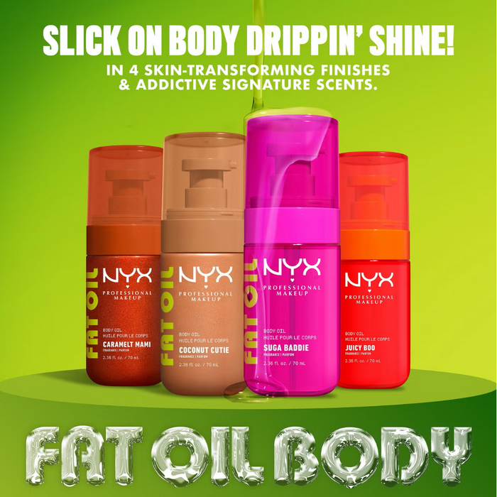 NYX Professional Makeup Fat Oil Body Oil Juicy Boo 70ml