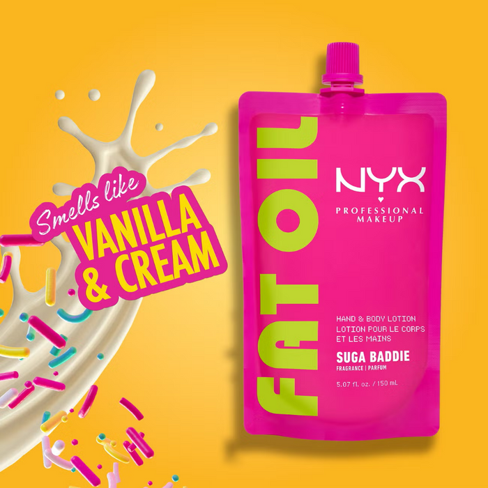 NYX Professional Makeup Fat Oil Suga Baddie Hand & Body Lotion 150ml