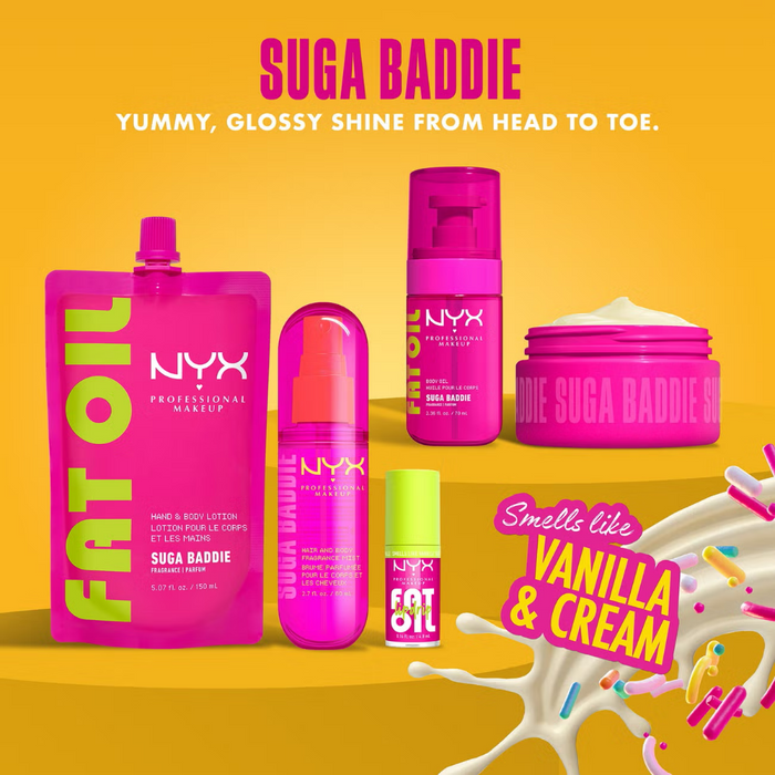 NYX Professional Makeup Fat Oil Suga Baddie Hand & Body Lotion 150ml