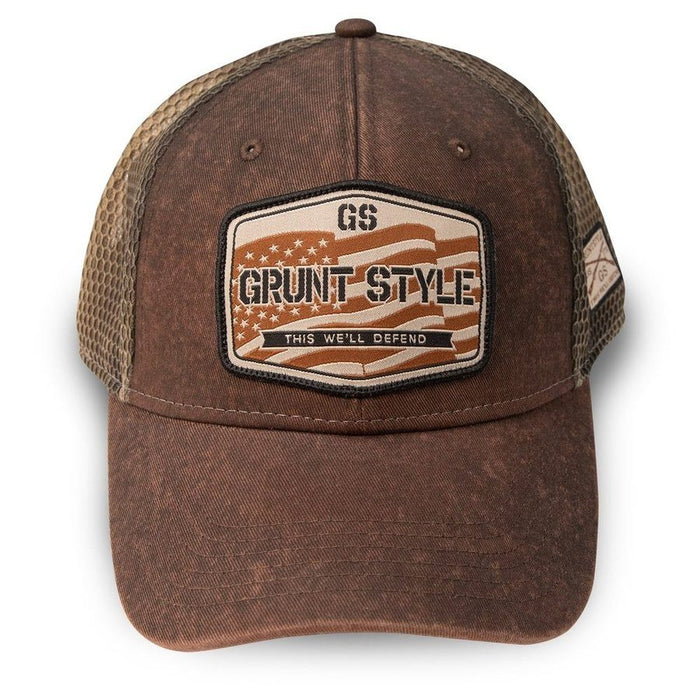 Grunt Style Old Glory Patch Web Ready