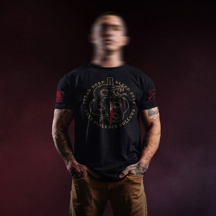 Only Violence Follows T-Shirt - Black