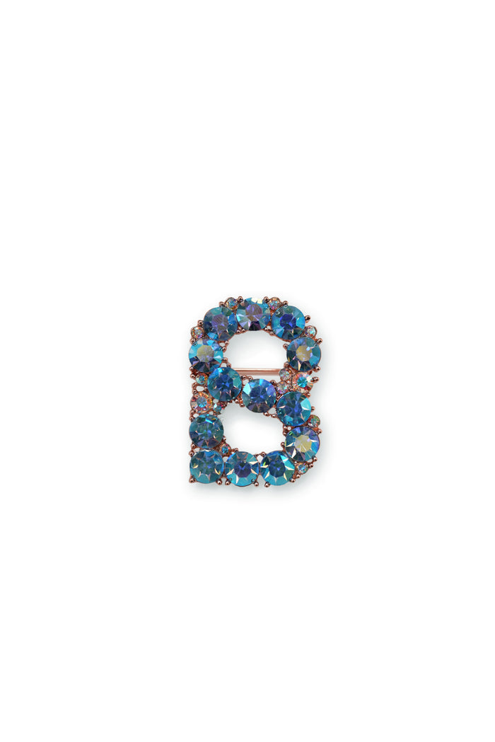 Orlin Brooch - Blue