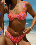 Paloma Ribbed Ruched Underwire | Top