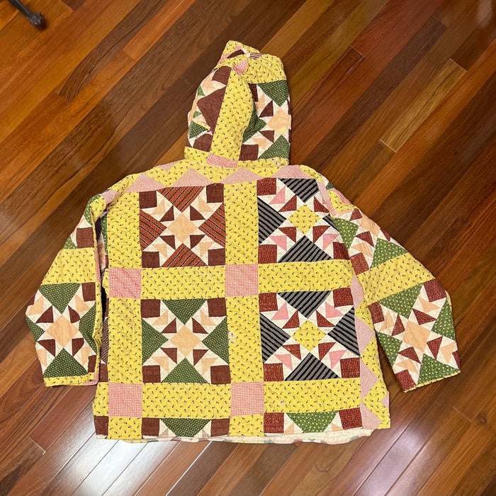 Patchwork Quilt Hoodie — Meadow Star