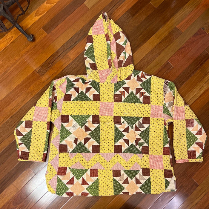 Patchwork Quilt Hoodie — Meadow Star