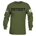 Grunt Style Patriot Long Sleeve - Military Green ls tees