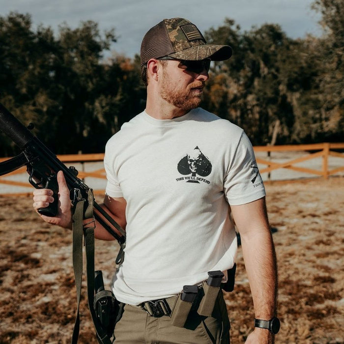Grunt Style Patriot Seal T-Shirt - Sand T-Shirt