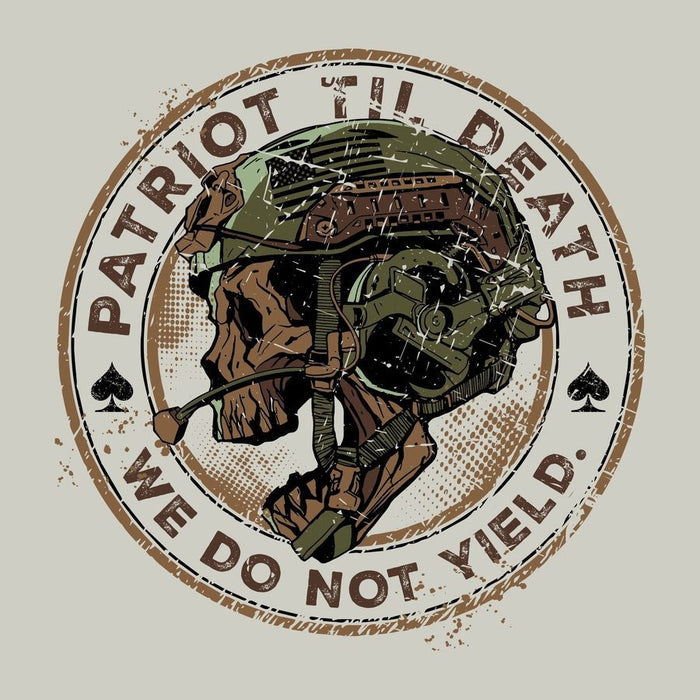Patriot Seal T-Shirt - Sand