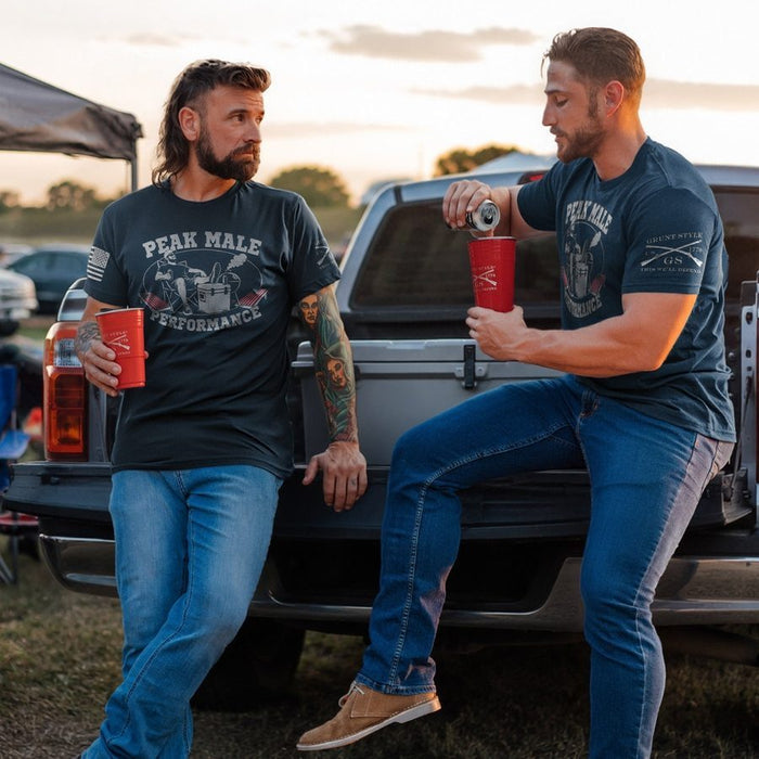 Peak Male Performance T-Shirt - Midnight Navy