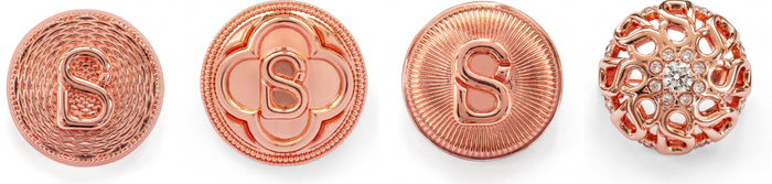 Petite Round Brooch Package - Rose Gold