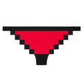 Pixel Panties Mario Fiery Red