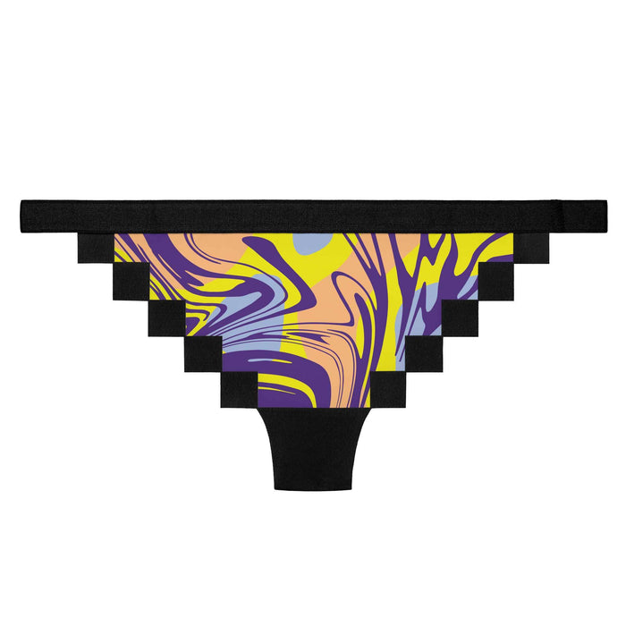 Pixel Panties Psychedelic Sally Zebra
