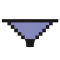 Pixel Panties Taro Bubble Tea