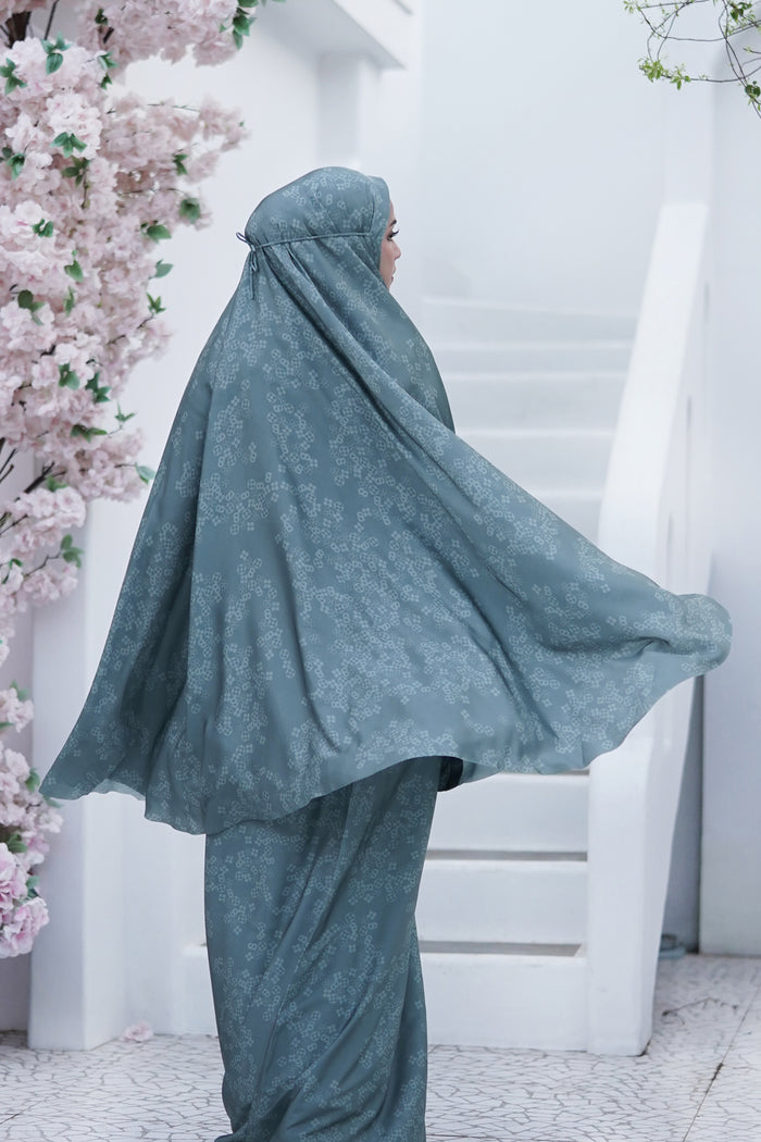 Prayer Robe Monogram Scramble Salted Egg
