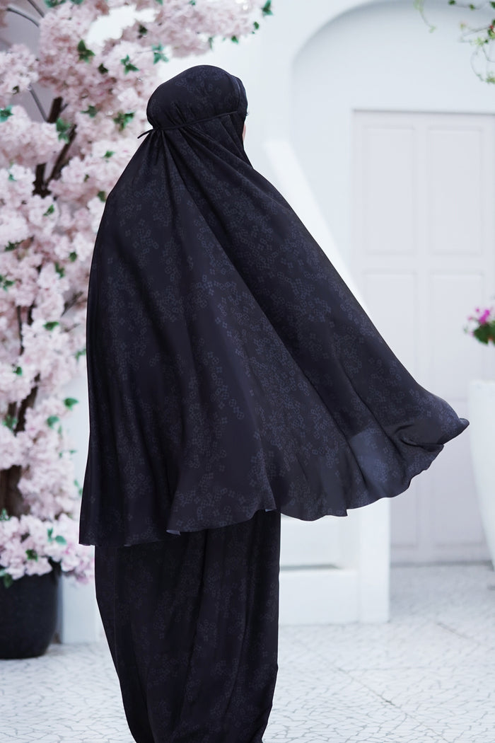 Prayer Robe Monogram Scramble Truffle