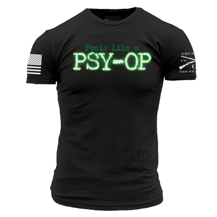 Grunt Style Psy-Op T-Shirt - Black T-Shirt