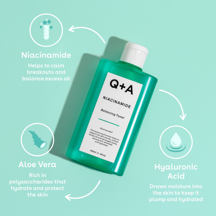 Q+A Niacinamide Balancing Toner 150ml
