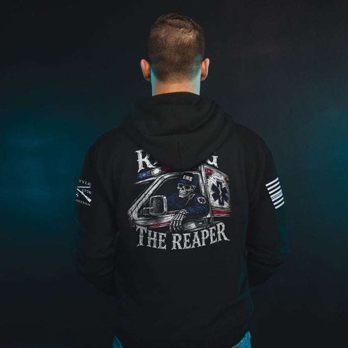Racing The Reaper Hoodie - Black