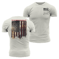 Grunt Style Red Blood Blue Collar® T-Shirt - Sand