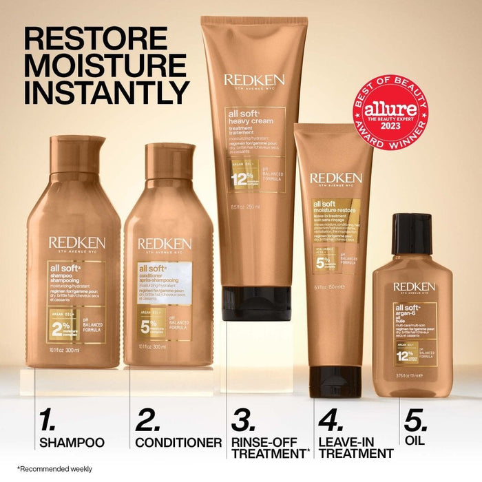 Redken All Soft Moisturising Shampoo 300ml