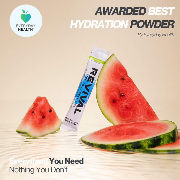 Revival Watermelon Rehydration & Recovery Electrolyte Drink Mix x6