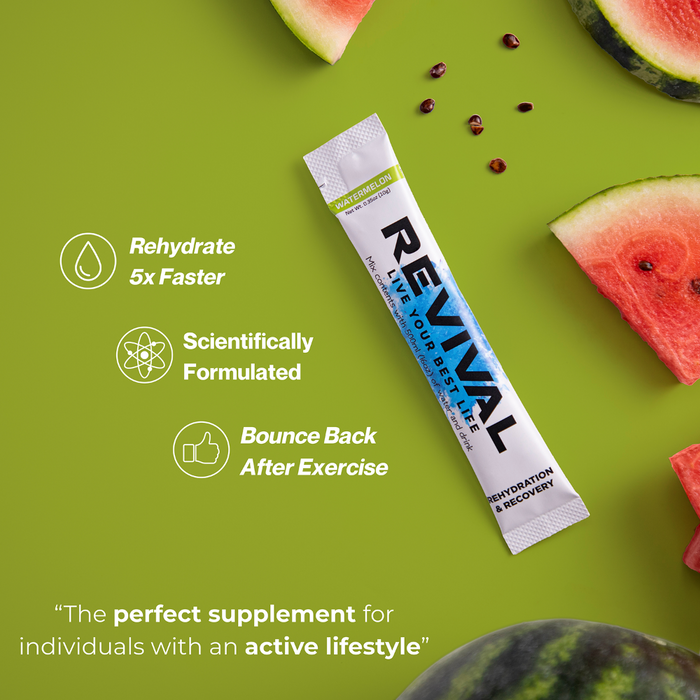 Revival Watermelon Rehydration & Recovery Electrolyte Drink Mix x6