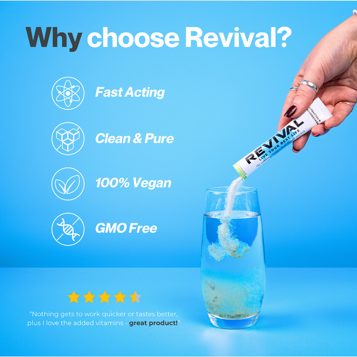 Revival Watermelon Rehydration & Recovery Electrolyte Drink Mix x6