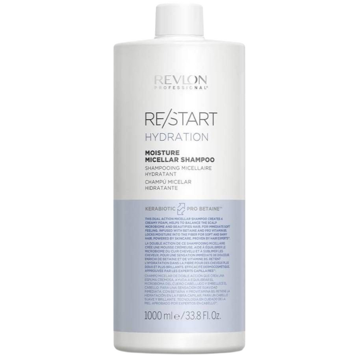 Revlon Professional Restart Hydration Moisture Micellar Shampoo 1000ml