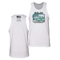 Rolling Into Paradise Tank - White
