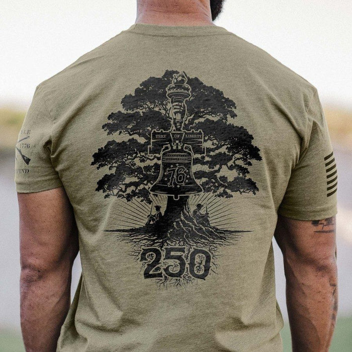 Rooted In Freedom T-Shirt - Military Green