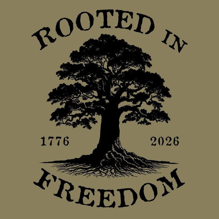 Rooted In Freedom T-Shirt - Military Green