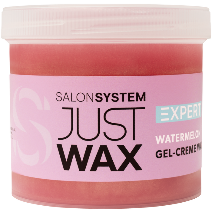 Salon System Just Wax Expert Strip Watermelon Gel Creme Wax 425g