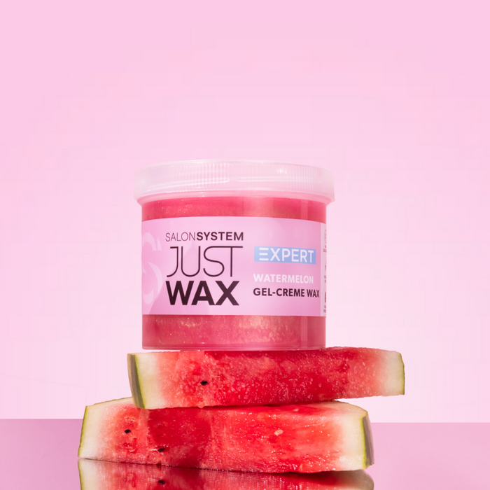 Salon System Just Wax Expert Strip Watermelon Gel Creme Wax 425g