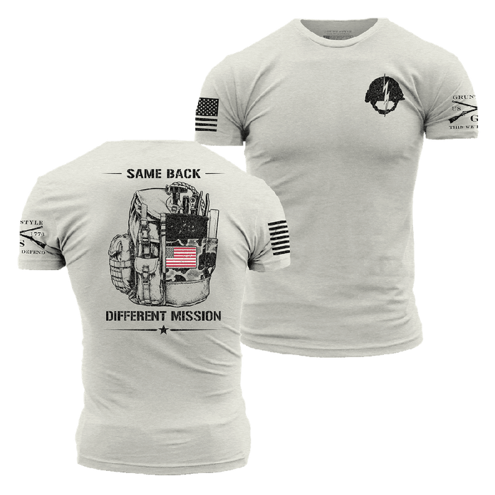 Same Back, Different Mission T-Shirt - Sand