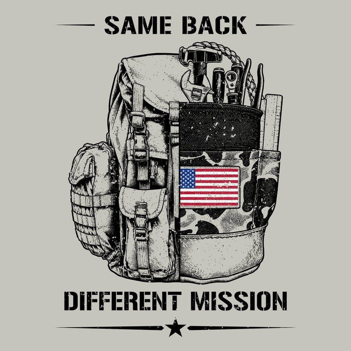 Same Back, Different Mission T-Shirt - Sand