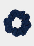 Scrunchie Lurex - Navy/Silver