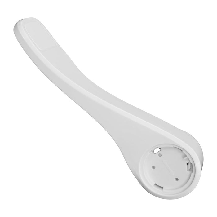 White Plastic Seaflo SFRTK-007 Toilet Flush Pedal Assembly - Side Detail View | United RV Parts