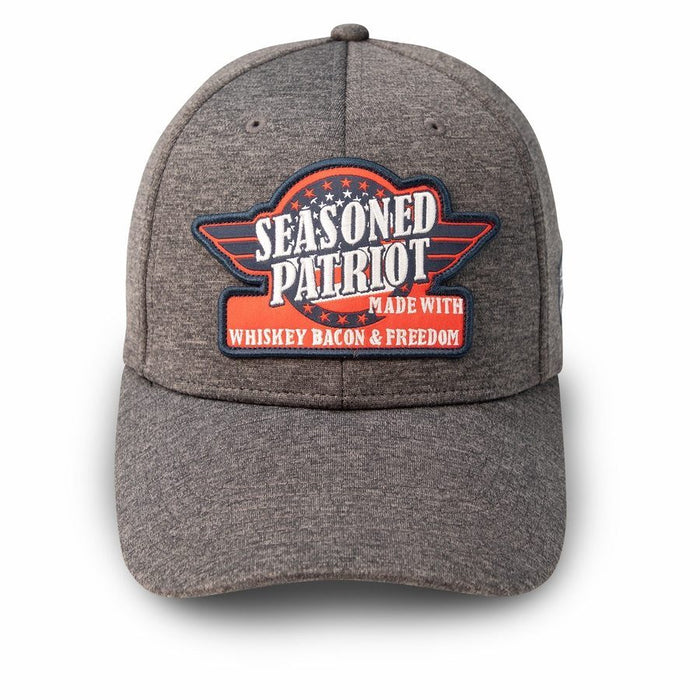 Grunt Style Seasoned Patriot Stretch Fit Hat - Gray