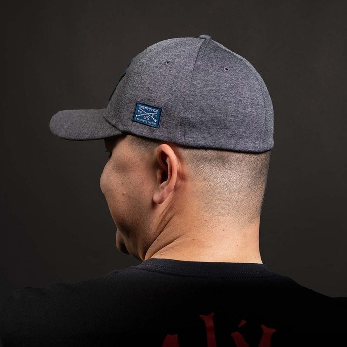 Grunt Style Seasoned Patriot Stretch Fit Hat - Gray