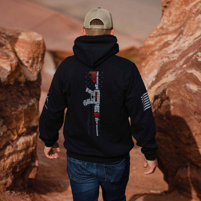 Men's Pullover Sweatshirt Second Amendment 2.0  | Grunt Style