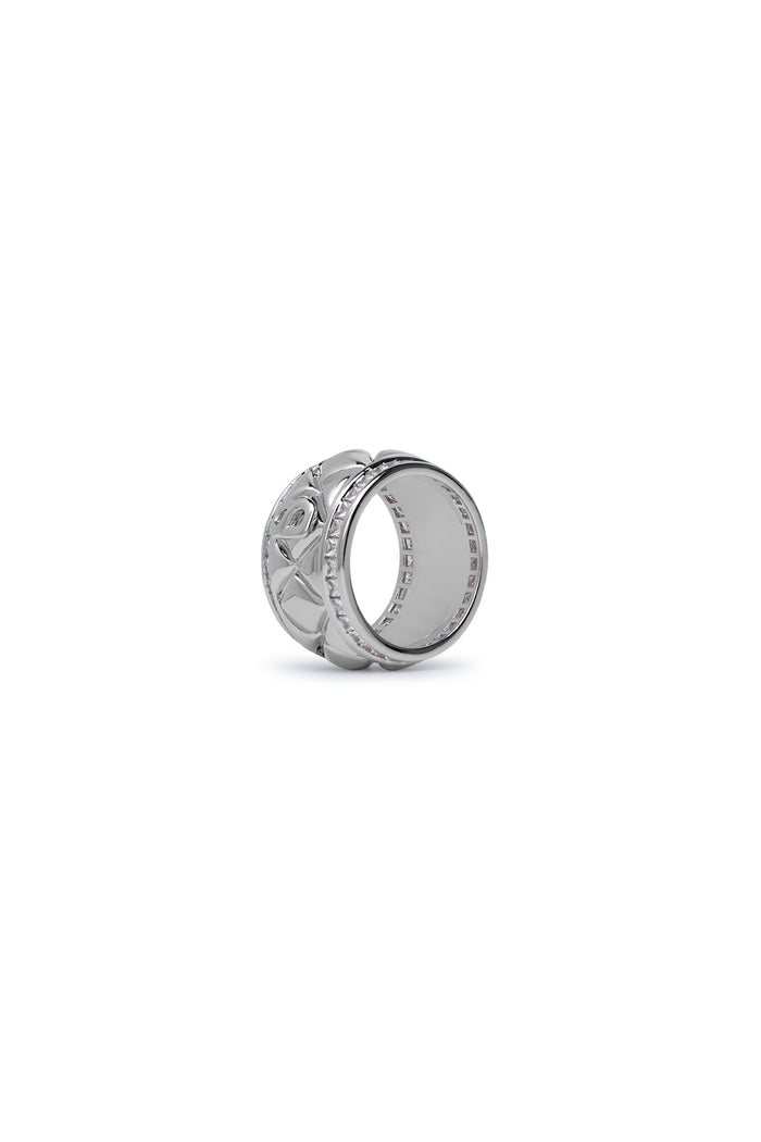 Selly Ring Brooch SIlver