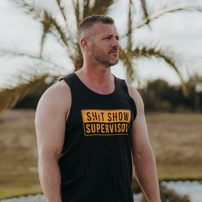 Sh*t Show Supervisor Tank - Black